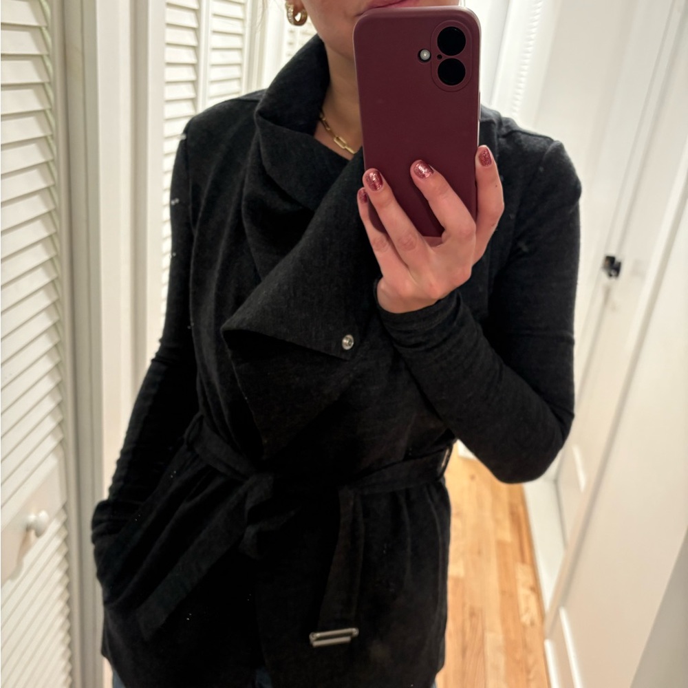 Helmut Lang Wool Belted Jacket - Picture 4 of 15